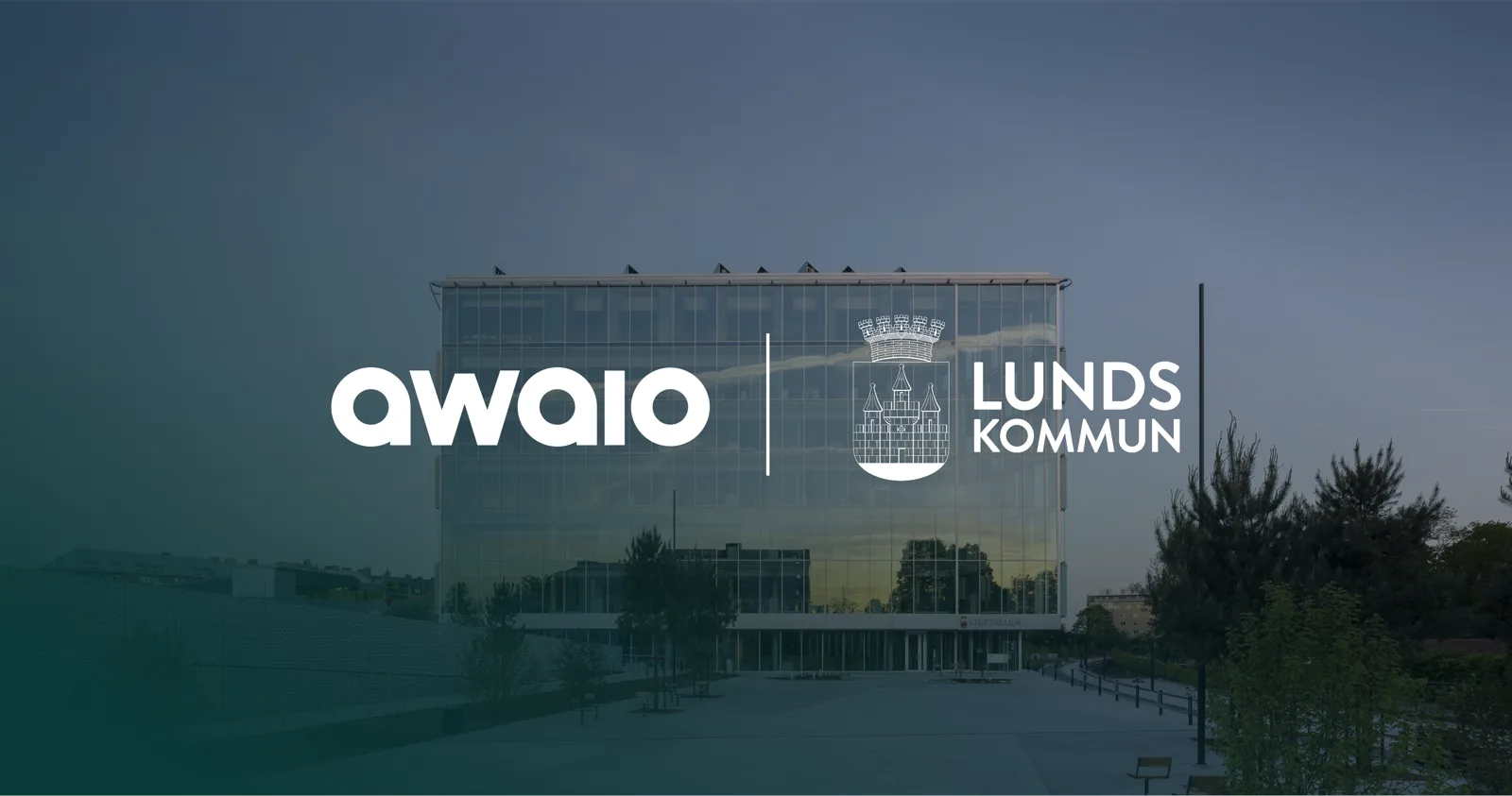 900 office lockers in Lund Municipality, no keys or RFID cards