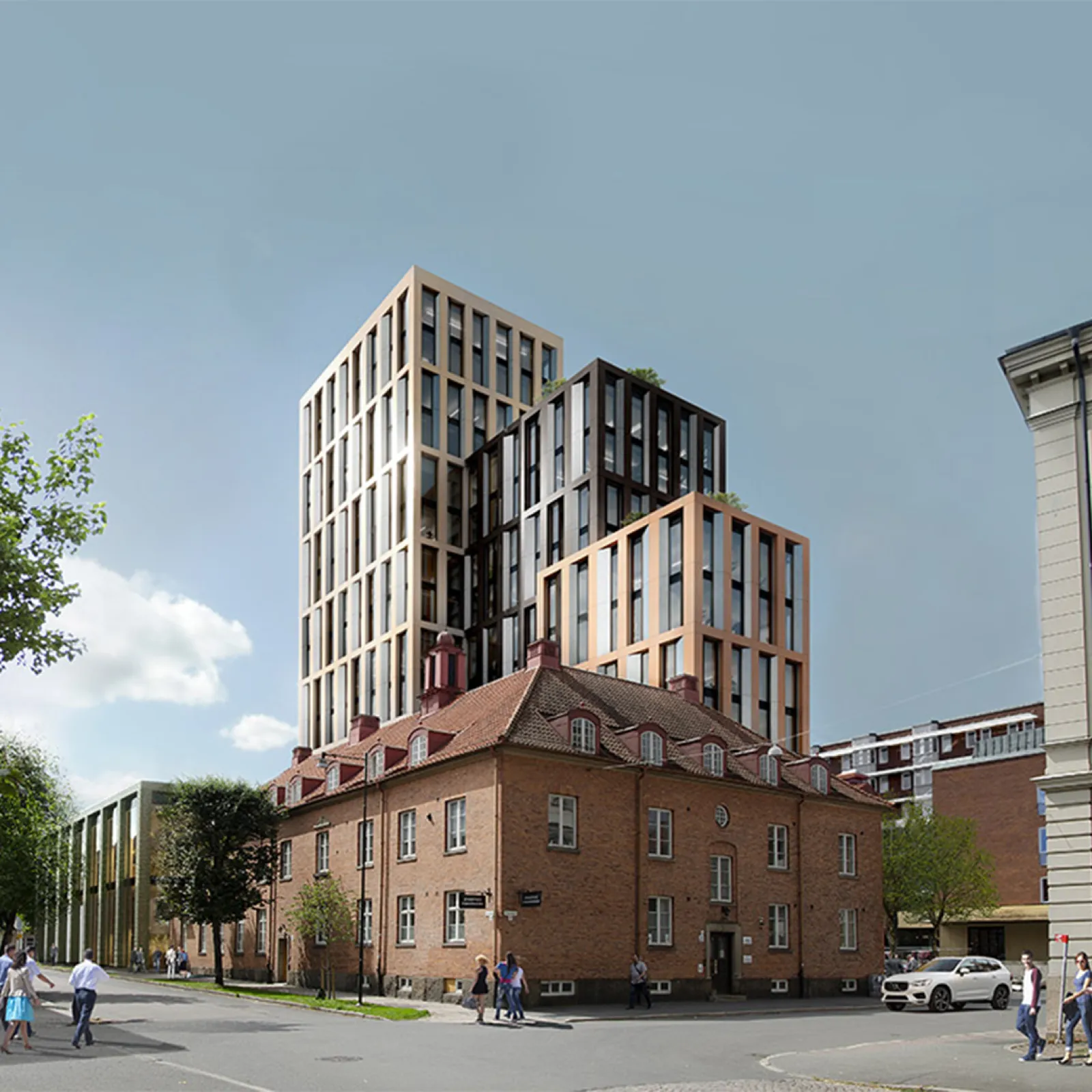 A modern office – over 100 companies and more than 500 people