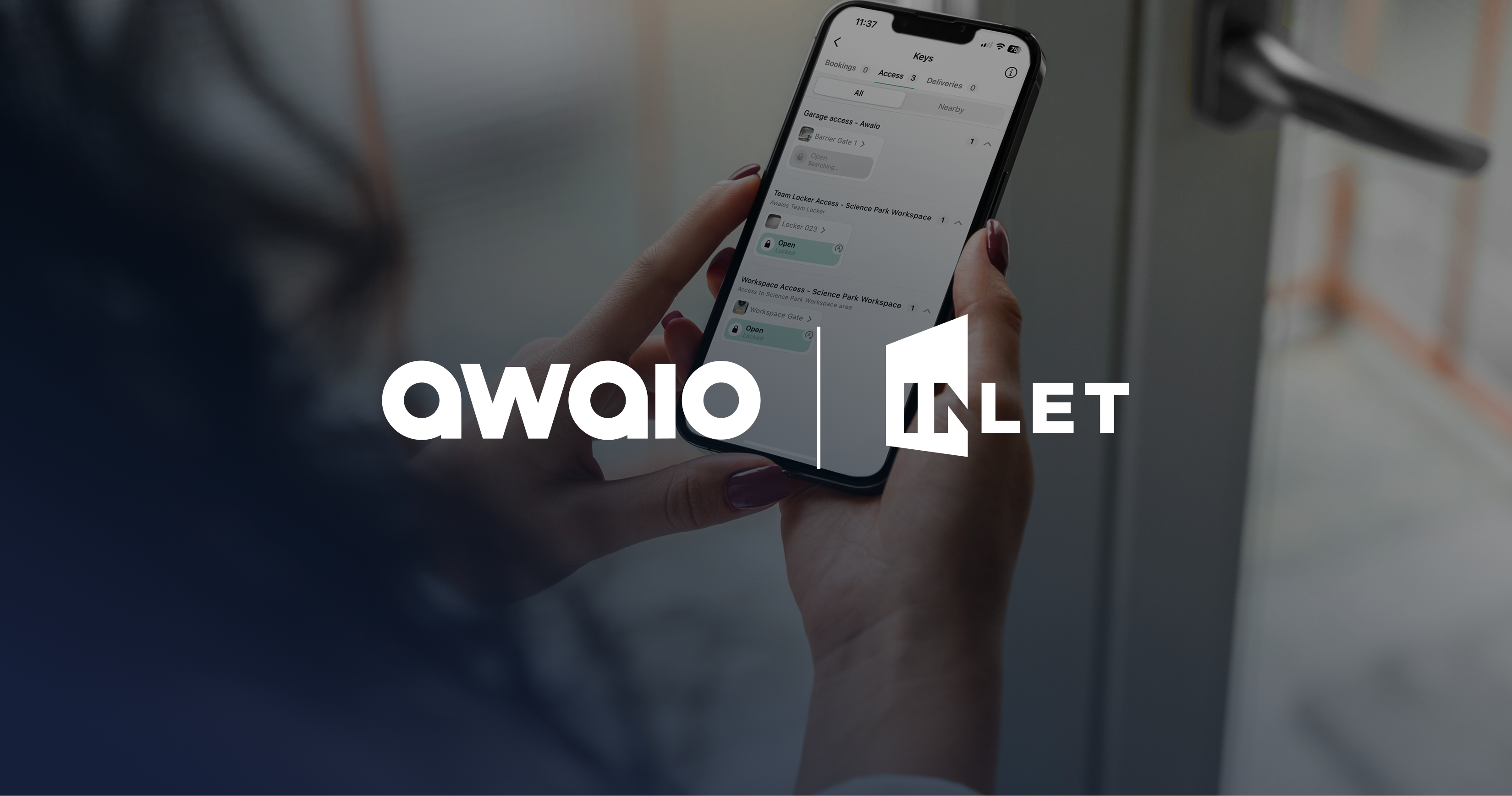 Awaio + Inlet: Smartare arbetsplatser, sömnlös dörråtkomst