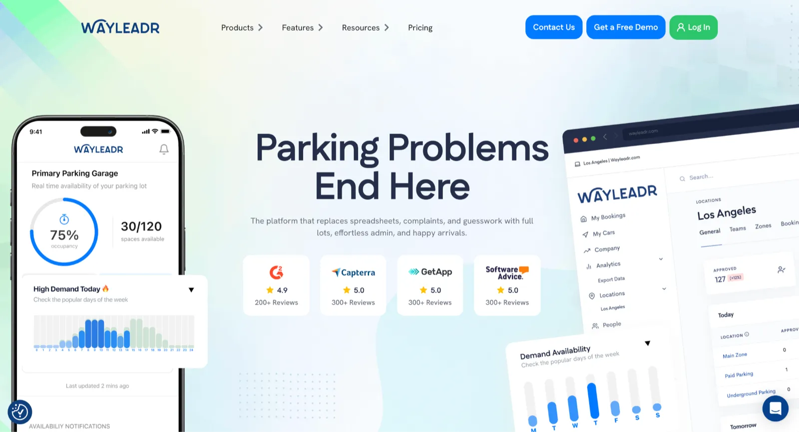 Wayleadr enterprise arrival management platform