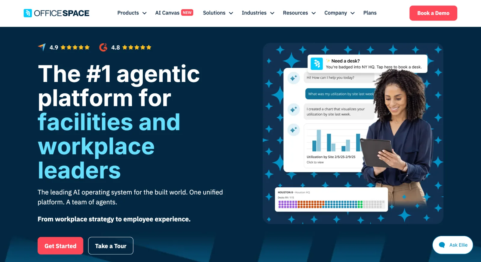 OfficeSpace homepage