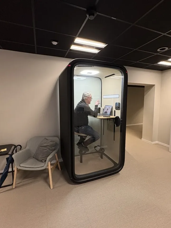 Ein buchbarer Fokusraum im Science Park Jönköping