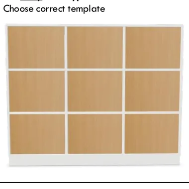 Inlay door type: doors sit flush inside the cabinet frame