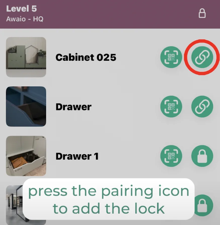 Pairing step 4
