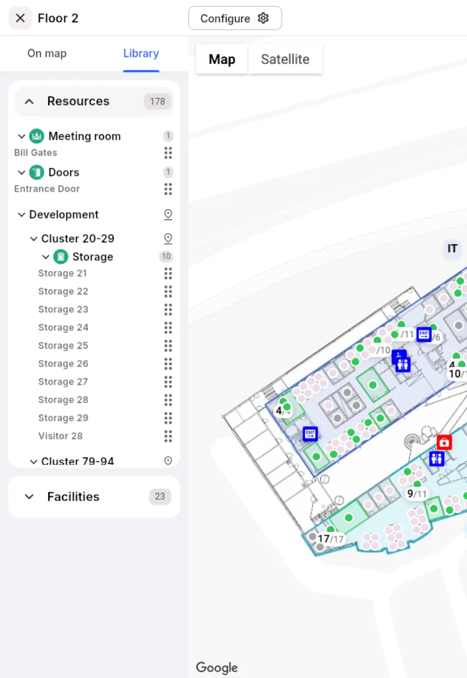 Step 5 — Library tab with Resources expanded