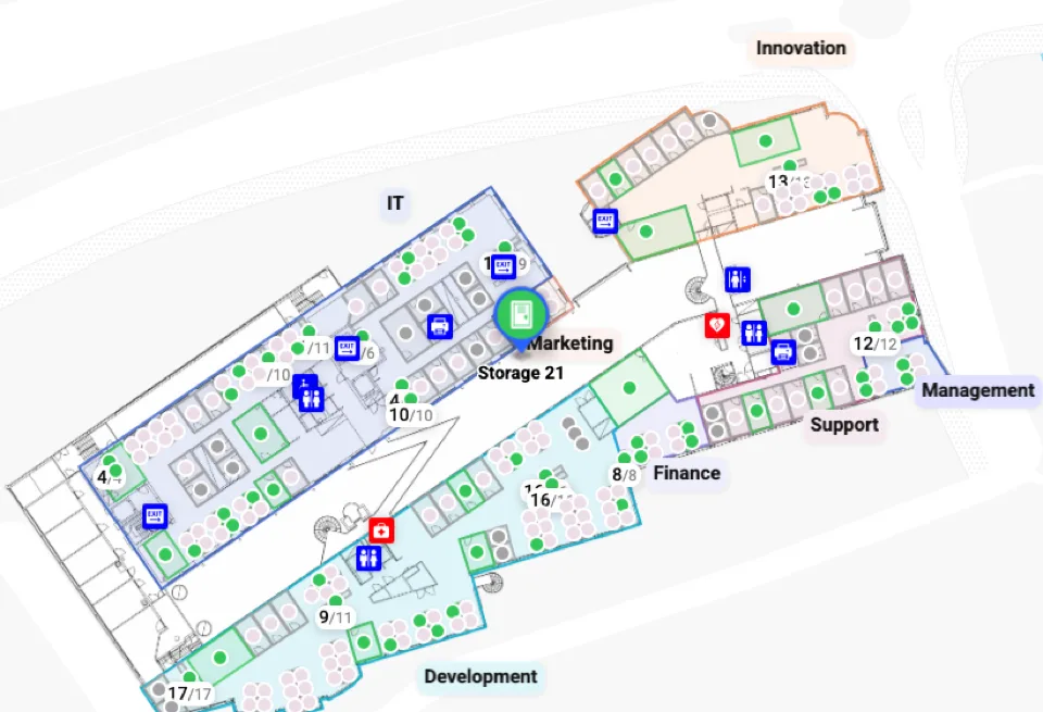 Step 6 — Resource placed on the map canvas