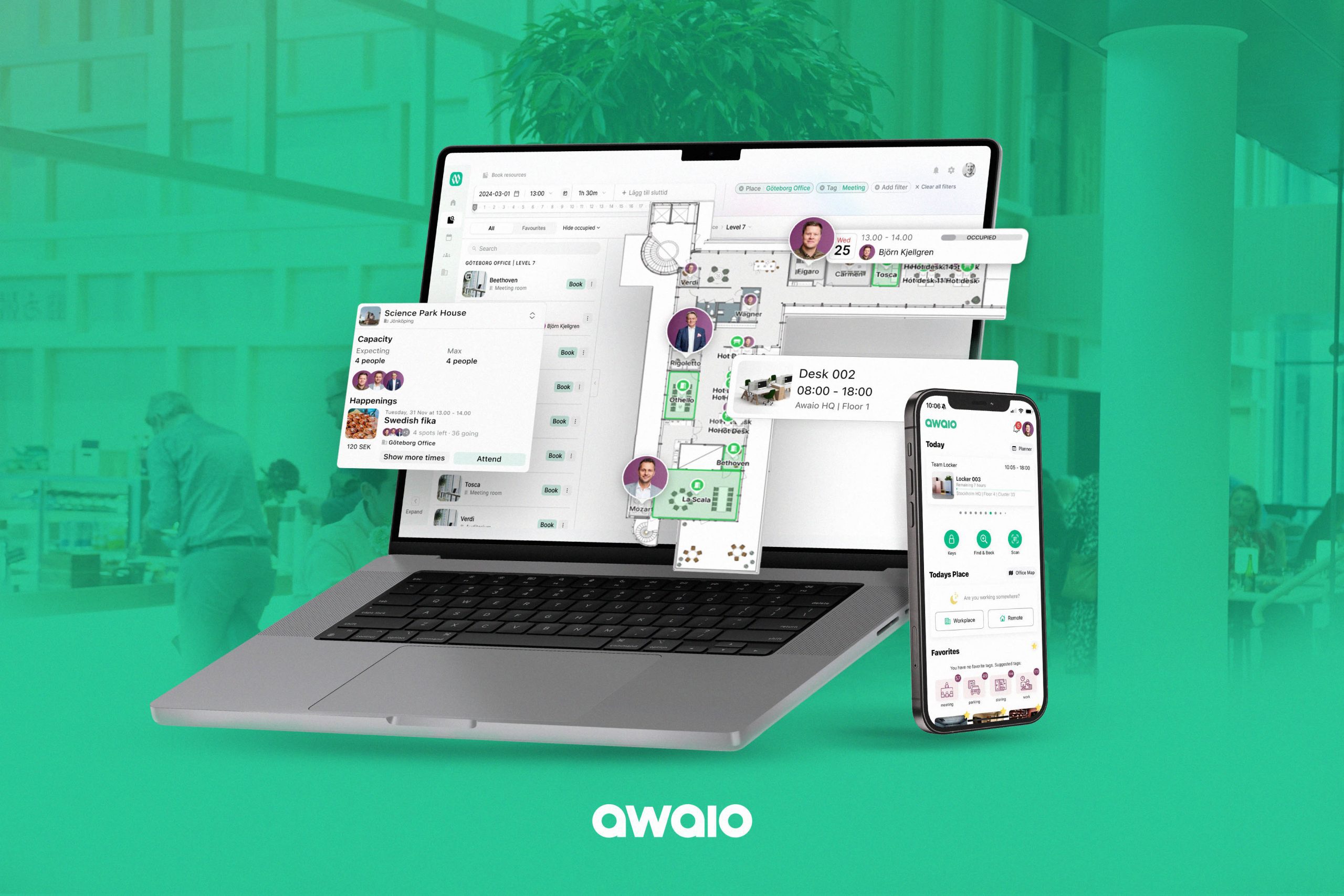 QR code-based system enhances flexibility at work