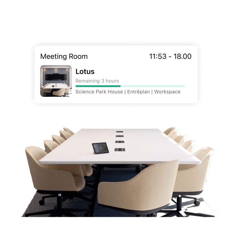 A picture of a Awaio meeting room